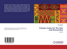 Capa do livro de Citation Index for The Arts and Humanities 
