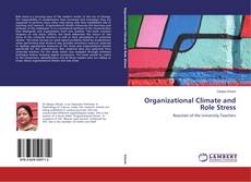 Обложка Organizational Climate and Role Stress