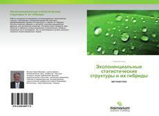 Buchcover von Экспоненциальные статистические структуры и их гибриды