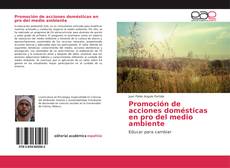 Обложка Promoción de acciones domésticas en pro del medio ambiente