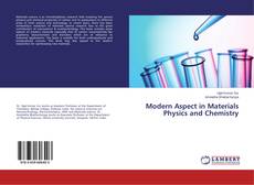 Buchcover von Modern Aspect in Materials Physics and Chemistry