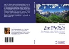 Обложка Oscar Wilde's Wit: The Question of Translation