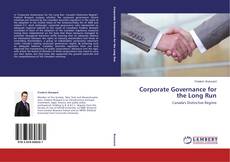 Couverture de Corporate Governance for the Long Run