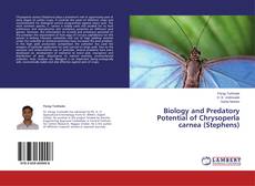 Capa do livro de Biology and Predatory Potential of Chrysoperla carnea (Stephens) 