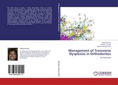 Buchcover von Management of Transverse Dysplasias in Orthodontics