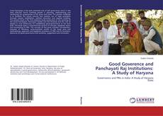 Buchcover von Good Goverence and Panchayati Raj Institutions: A Study of Haryana