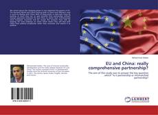 Buchcover von EU and China: really comprehensive partnership?