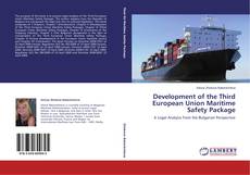 Capa do livro de Development of the Third European Union Maritime Safety Package 