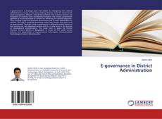 Copertina di E-governance in District Administration