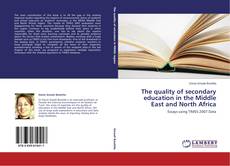Capa do livro de The quality of secondary education in the Middle East and North Africa 