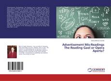 Buchcover von Advertisement Mis-Readings The Reading Gaol or Opera Aperta?