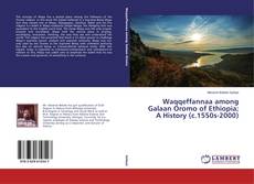 Waqqeffannaa among Galaan Oromo of Ethiopia; A History (c.1550s-2000)的封面