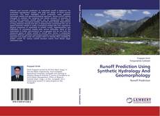 Capa do livro de Runoff Prediction Using Synthetic Hydrology And Geomorphology 