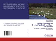 Capa do livro de Limnology of Certain Tropical Wetlands and Their Conservation 