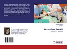 Couverture de Interocclusal Records