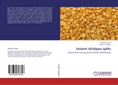 Capa do livro de Instant chickpea splits 