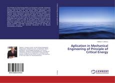 Aplication in Mechanical Engineering of Principle of Critical Energy的封面