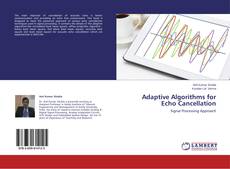 Capa do livro de Adaptive Algorithms for Echo Cancellation 