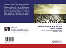 Couverture de Mainstreaming Sustainable Development