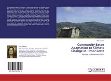 Capa do livro de Community-Based Adaptation to Climate Change in Timor-Leste 