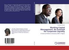 Buchcover von Working Capital Management: An Essential for Corporate Liquidity