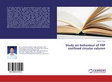 Capa do livro de Study on behaviour of FRP confined circular column 