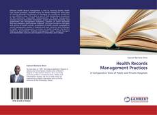 Couverture de Health Records Management Practices