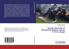 Couverture de Genetic Diversity of Threatened Ballota species in Sinai, Egypt