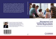 Capa do livro de Management and Leadership for Human Service Organizations 