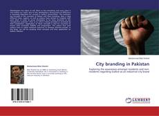 Capa do livro de City branding in Pakistan 
