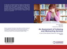 Buchcover von An Assessment of Indexing and Abstracting Services