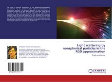 Couverture de Light scattering by nonspherical particles in the RGD approximation
