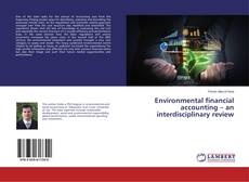 Capa do livro de Environmental financial accounting – an interdisciplinary review 