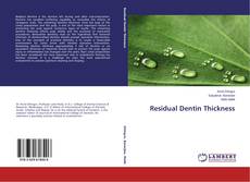 Buchcover von Residual Dentin Thickness