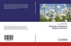 Buchcover von Principles of Pediatric Surgery Volume 2
