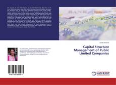 Обложка Capital Structure Management of Public Limited Companies
