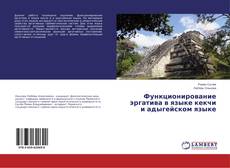 Portada del libro de Функционирование эргатива в языке кекчи и адыгейском языке