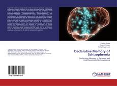 Buchcover von Declarative Memory of Schizophrenia