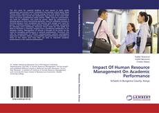Impact Of Human Resource Management On Academic Performance kitap kapağı