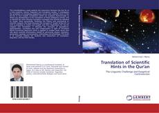 Buchcover von Translation of Scientific Hints in the Qur'an