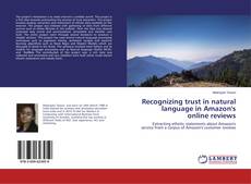 Couverture de Recognizing trust in natural language in Amazon's online reviews