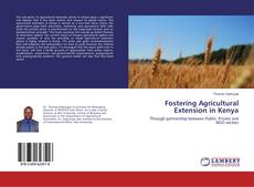 Capa do livro de Fostering Agricultural Extension in Kenya 