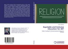 Capa do livro de Equitable and Inclusive Education for All? 