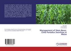 Capa do livro de Management of Stem Borer, Chilo Partellus Swinhioe in Maize 