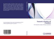 Buchcover von Toward a Poetics of Freedom