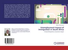 Buchcover von Unemployment Impact of Immigration in South Africa