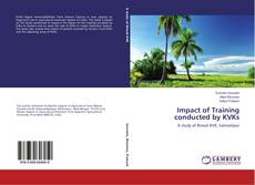 Capa do livro de Impact of Training conducted by KVKs 