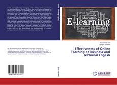 Capa do livro de Effectiveness of Online Teaching of Business and Technical English 