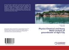 Capa do livro de Physico-Chemical and Heavy Metal analysis of groundwater at Agra City 