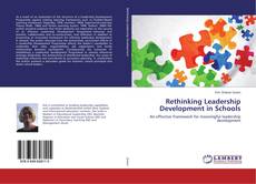 Couverture de Rethinking Leadership Development in Schools